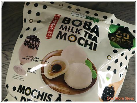 Tropical Fields’ Boba Milk Tea Mochi – One More Steep