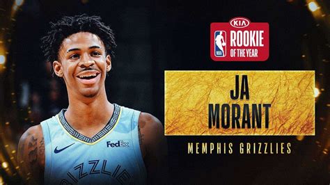 Ja Morant Wins #KiaROY Award | 2019-20 NBA Season - YouTube