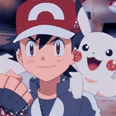 an animated image of a pokemon character and a pikachu