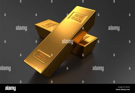 Gold bars, ingot Stock Photo - Alamy