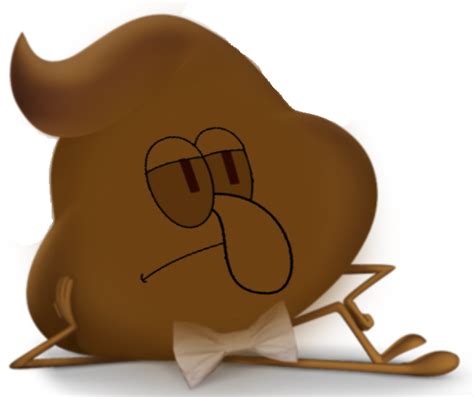 Brown Poop Emoji PNG Transparent Image