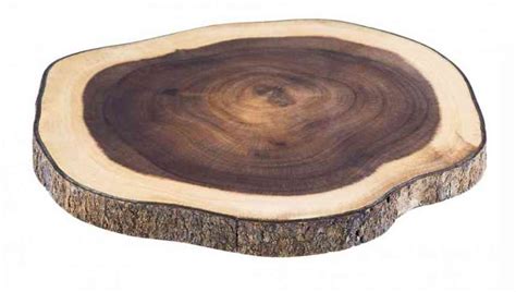 Venta online de TABLA REDONDA MADERA ACACIA 26X24CM - 00895