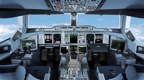 Airbus Cockpit Wallpapers - Wallpaper Cave