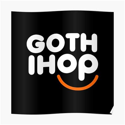 Goth Ihop Posters | Redbubble