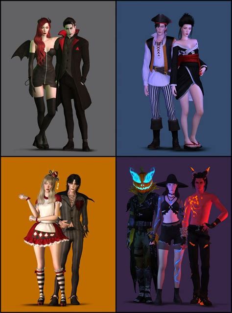 HALLOWEEN SET 2 | plazasims on Patreon The Sims, Sims 2, Pumpkin Suit ...