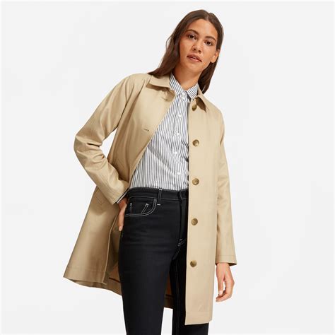 The Mac Coat Khaki – Everlane