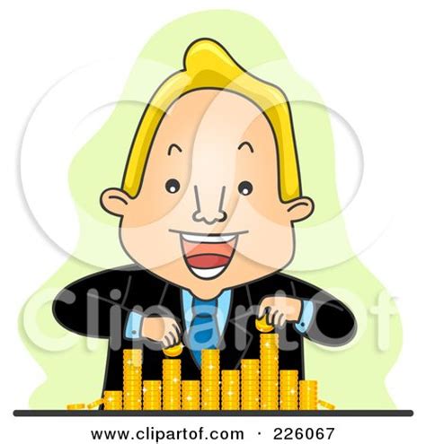 Counting Money Clipart