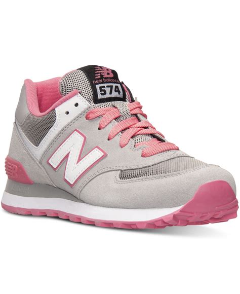 Lyst - New Balance Women's 574 Casual Sneakers From Finish Line in Pink