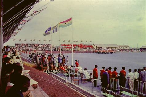 Soldiers of the Newly Formed Ghana Regiment on Parade on Independence ...