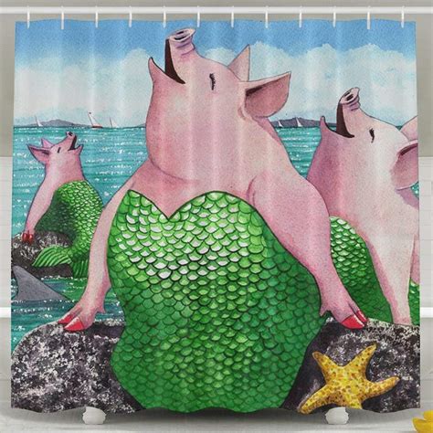 Cheap Pig Shower Curtain, find Pig Shower Curtain deals on line at ...