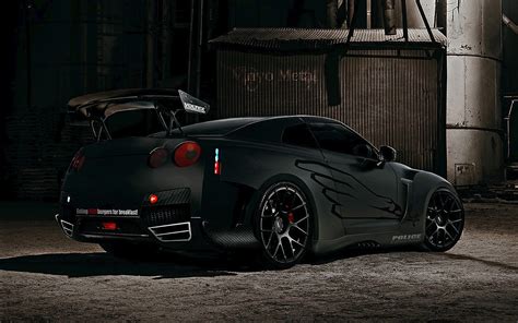 1920x1200, Black, Cars, Nissan, Vehicles, Nissan, Gtr, R35, Tuning ...