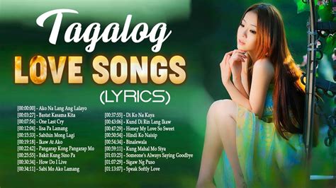 The Best Old Tagalog Love Songs Of 80s 90s Lyrics Nonstop OPM Love ...