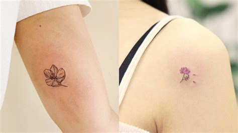 12 Minimalist Flower Tattoo Ideas and Their Hidden Meanings