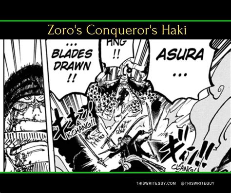 Zoro Asura vs Kaido Advanced Conquerors Haki | One Piece 1010 - This ...