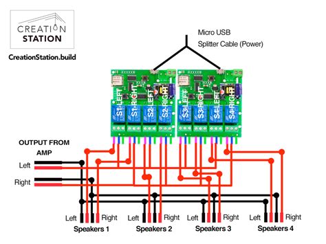 Schematic Speaker Selector Switch Wiring Diagram