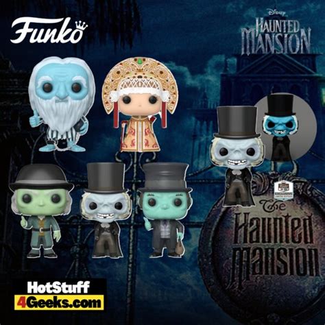 Unveiling The NEW 2023 Haunted Mansion Funko Pops!