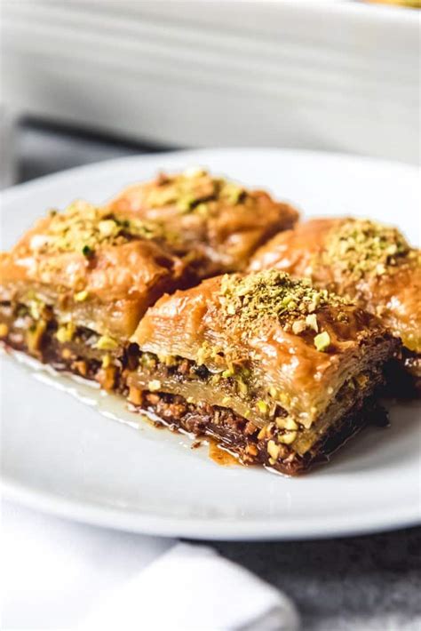 Turkish Baklava [Fistikli Baklava] - House of Nash Eats