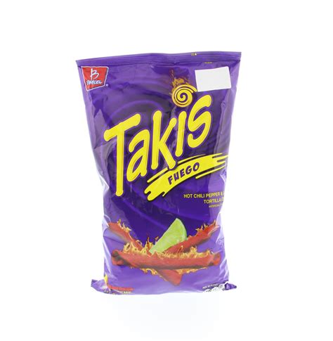 Takis Tortilla Chips Hot Chili Pepper and Lime - Chile y Limon 9.9 Oz ...