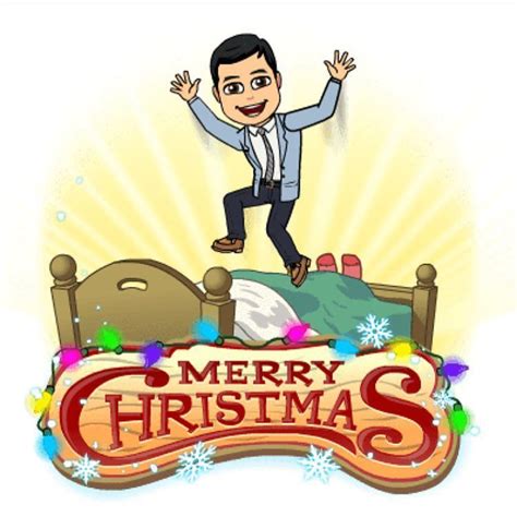 Merry Christmas from my bitmoji! Do you bitmoji? @alexisannteich taught ...