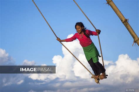 Linge Ping, Dashain festival - buy images of Nepal, stock photography Nepal