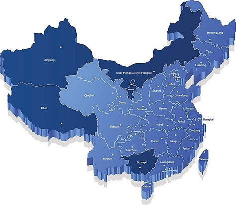 Provinces And Administrative Divisions Of China - WorldAtlas