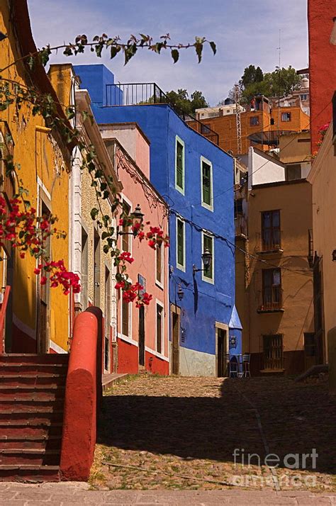 The Streets of Guanajuato Photograph by Nicola Fiscarelli - Fine Art ...