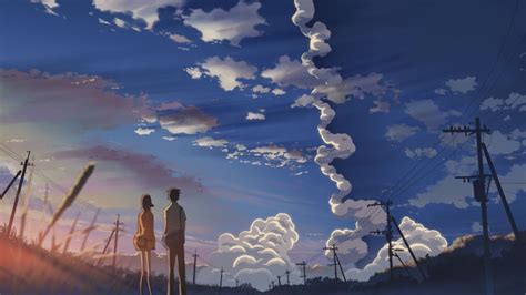 5 Centimeters per Second Wallpaper | Anime scenery, Chill mix, World movies