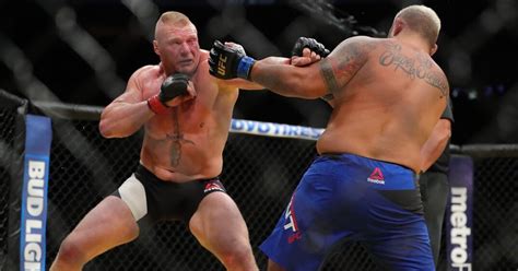 brock lesnar vs mark hunt full fight