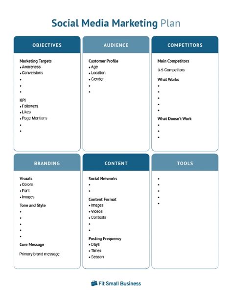 How to Make a Social Media Plan in 5 Steps [+ Free Template]