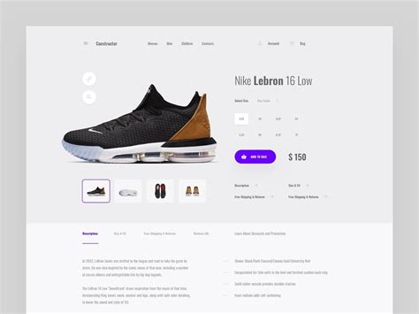 Product Page | Ecommerce web design, Web layout design, Ecommerce ...