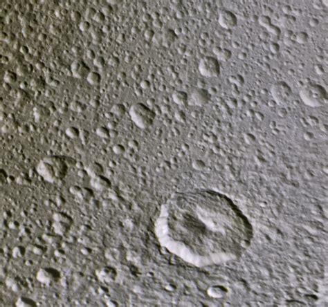 Craters on Dione | The Planetary Society