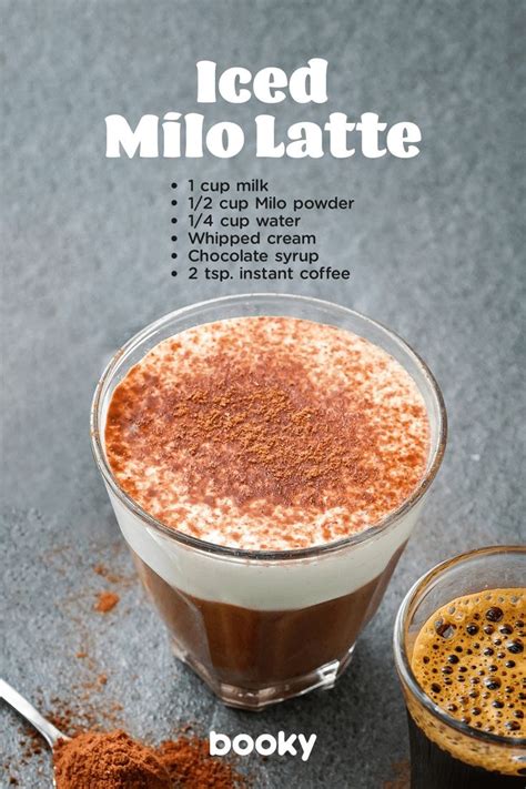 Booky's Best Milo Drink Recipes in 2024 | Iced drinks recipes, Tea ...