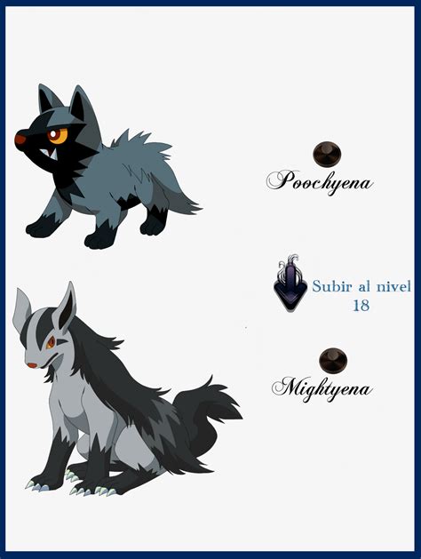 122 Poochyena Evoluciones by Maxconnery on DeviantArt