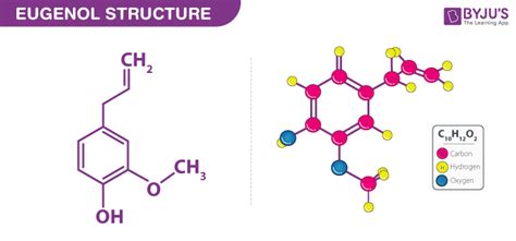 Eugenol (C10H12O2) - Structure, Molecular Mass, Properties and Uses