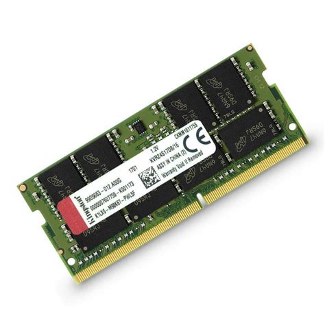 Kingston ValueRAM 16GB 2400Mhz DDR4 SODIMM Laptop KVR24S17D816 ...