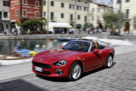 2017 Fiat 124 Spider Launched in Europe, Abarth Priced at €40,000 ...