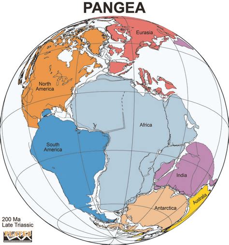 Pangaea | Earth science lessons, Bible study printables, Earth science