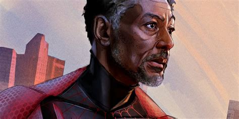 Spider-Man Fan Art Casts Giancarlo Esposito as Old Man Miles Morales ...