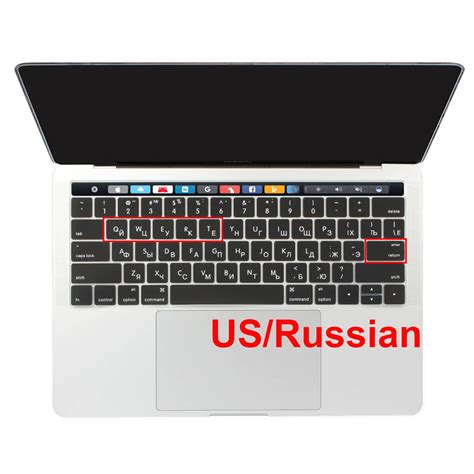 US Cyrillic Russia Ukraine Belarus Silicone Protector Keyboard Cover ...