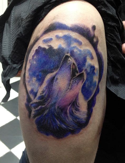 34 Wolf Moon Tattoo ideas | wolf and moon tattoo, moon tattoo, wolf moon