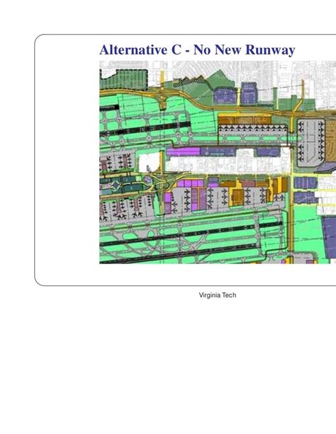 Airport master plan