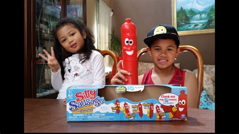 SILLY SAUSAGE GAME Interactive Kids Game Review - YouTube