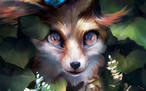 Cute Anime Fox Wallpapers - Top Free Cute Anime Fox Backgrounds ...