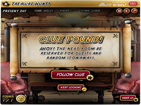 Treasure Hunt Online Free Game | GameHouse