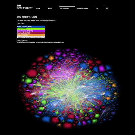 8 Amazing Maps of the Internet | Kaspersky official blog