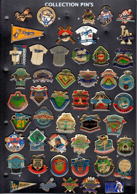 baseball pin collection display collecting : MLB team club baseball pin ...