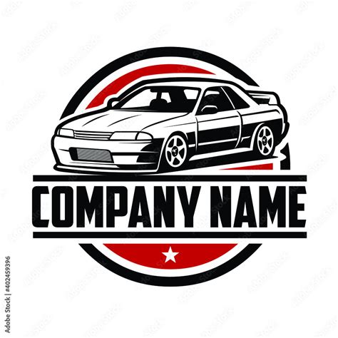 Ready Made Logo Vector Isolated EPS. Japanese Sport Car Logo Template ...