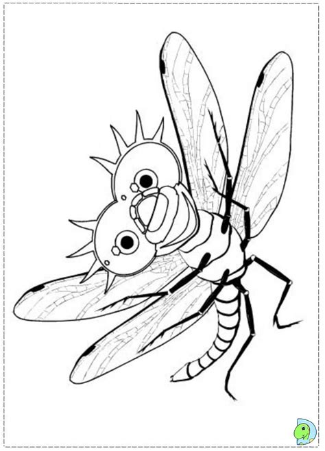 Miss Spider Coloring pages- DinoKids.org