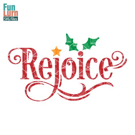 Rejoice SVG - FunLurn