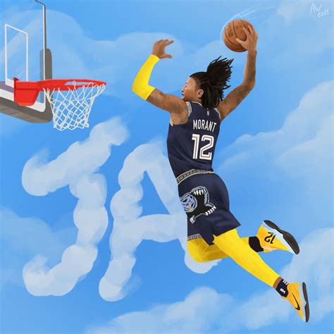 Top 999+ Ja Morant Dunk Wallpaper Full HD, 4K Free to Use